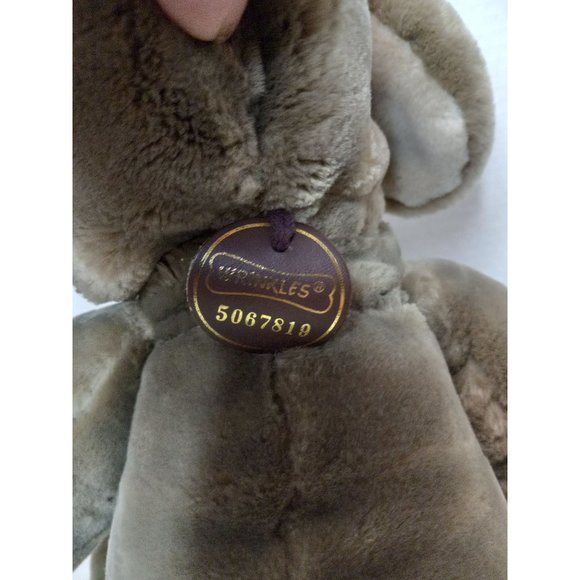 Ganz Bros 1981 Korea 17 Inch Wrinkles Dog Hand Puppet Vintage Plush - Picture 4 of 9